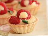 Tartelettes aux framboises et lemon curd......Hummmmm