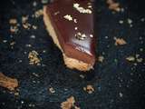 Tarte au praline intense et gianduja