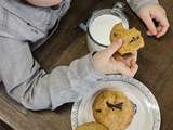 Biscuits aux brisures de chocolat