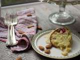 Gâteau aux framboises et aux amandes