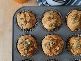 Muffins aux patates douces et au thé chaï