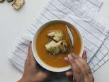 Potage à la courge et au gingembre