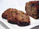 Banana bread au rhum et raisins secs