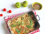 Clafoutis aux deux tomates et polenta