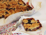 Crumble aux myrtilles