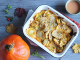 Gratin de tortellini à la soupe