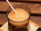 Jus d’orange, pêche et abricot