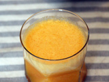 Jus orange, melon, banane