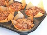 Muffins aux raisins et flocons d’avoine