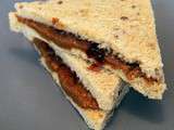 Peanut butter and jelly sandwich