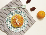 Petits gâteaux au pamplemousse, orange et amandes