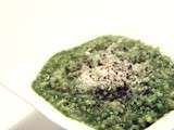 Risotto au pesto de roquette