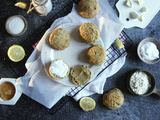 Scones au yaourt et lemon curd