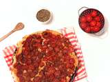 Tatin de tomates cerises