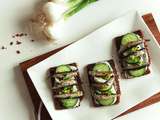 Toasts aux sprats