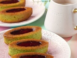 Barquettes pistache/framboises