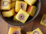 Bouchées épicées aux olives violettes