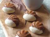 Coquilles aux 2 chocolats