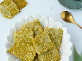 Crackers pesto et gruyère