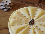 Entremet ananas, noix de coco et passion