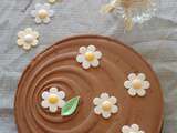 Entremet chocolat coeur abricots