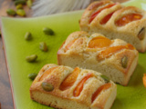 Financiers abricots et pistache {sans beurre}