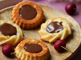 Financiers cerises et gianduja