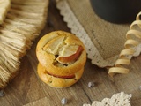 Financiers pommes et pépites de chocolat