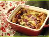 Mini clafoutis aux framboises et pistaches