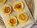 Mini tartelettes thon/tomates et moutarde