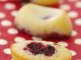 Minis financiers fruits rouges