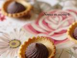 Minis tartelettes ganache chocolat