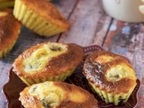 Moelleux cannelés banane et pépites de chocolat