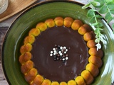 Moelleux pistache ganache chocolat