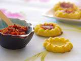 Nids de fromage à la tapenade de tomates {Présentation de la Cave Dourthe}