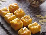 Petits cubes mirabelles et amandes