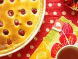 Tarte amandine aux cerises