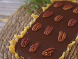 Tarte au chocolat {sans cuisson}