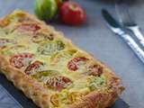 Tarte ricotta et tomates