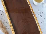 Tarte tigré au gianduja