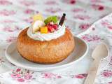 Baba au rhum aux fruits