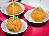 Croquettes de risotto cœur de