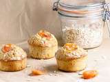 Muffins aux abricots secs et