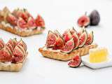 Tarte aux figues, mascarpone et