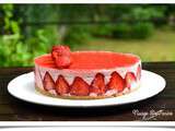 Bavarois aux fraises