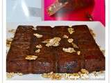 Brownies aux noix et noisettes