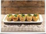 Egg boats ou « barquettes » aux oeufs