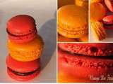 Macarons garnis, jolis, jolis, jolis