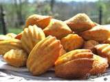 Madeleines banane-coco