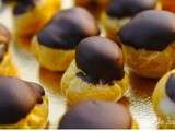 Petits choux au chocolat tout simplement